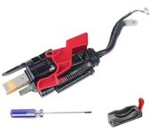 Conjunto de interruptor de gatillo / reemplazo de botón compatible con V15 V11 SV15 Aspiradora tipo batería de clic Po Como se muestra