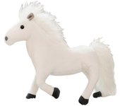 Juguete de peluche de caballo 4 estilos Encantadora muñeca de animales Decoración de interiores Fotografía Accesorios Simulación de animales de pel...