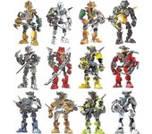 Secc Hero Factory Star Warrior Bionicle Bloques de construcción Furno Evo Robot Combinado Robot Modelo Ladrillos Juguetes Para Niños Regalos de Nav...