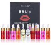 8 Colors BB Lips Ampoule Serum Kit Lip Gloss BB Cream Pigment para colorear los labios