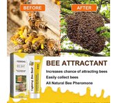 1-3X 60ml para el señuelo atrayente atrayente del enjambre de feromonas de abeja apicultora 3PCS