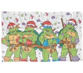 Manta de las Tortugas Ninja Mutantes Adolescentes TMNT, ' Manta de vellón Holiday HeroesMTWLF1093 100x125cm 50x40in