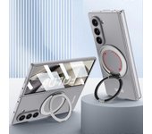 Unbrand Funda magnética para Samsung Galaxy Z Fold 6 compatible con Magsafe, protector de pantalla incorporado Slim PC Crash Case Gris For Galaxy Z...