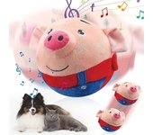 Heyone Juguete de peluche activo para mascotas en movimiento, juguete para perros en movimiento que habla Juguetes interactivos para perros Juguete...
