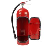 Fire Etinguisher Mini Bar Regalo de Navidad Can Bar Simulación Extintor de incendios Adorno de escritorio Inicio -