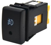 Nuevo interruptor de botón de luz de faro antiniebla delantero de coche de 3 pines apto para Vitara Jimny Negro