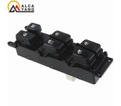 GaiBoSiPara Hyundai Sonata 2005 2006 2007 Ventana de energía eléctrica delantera izquierda Consola de botón del interruptor de control maestro 9357...