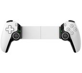D9 Stretch Grip para teléfono celular Bluetooth inalámbrico PC Tablet para Switch / PS3 / Dual Hall Somatosensory Gamepad, blanco