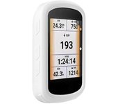 For-Garmin Edge 840 Estuche para computadora de bicicleta Cubierta de bicicleta Protector de pantalla antideslizante Blanco