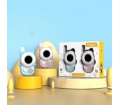 3km Niños Walkie Talkies Lindo Animal 2pcs Portátil Niños Transceptor Juguetes educativos interactivos al aire libre para niñas Niños Regalos Gato