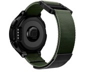 Para Garmin Forerunner 220/230/235/630/735XT Loop Fastener Watch Strap 20mm Nylon Replacement Band Verde del ejército