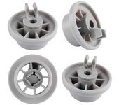 Ruedas accesorias para lavavajillas para Bosch Siemens Neff 165314 juego de 4 piezas