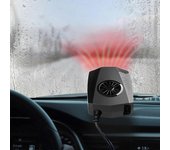 Calentador de espacio Calentador interior montado en vehículo 12V frío y cálido en el vehículo Calefacción y desempañamiento en invierno Calentador...
