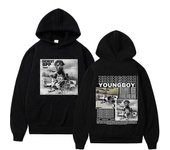 Redkid Rapero YoungBoy 2023 Nuevo Álbum Sudaderas Con Capucha Gráficas Hombre Hip Hop Moda Sudadera Vintage Hombre Casual Gótico Sudadera Con Capuc...