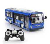 Bus de control remoto con apertura de puerta y sonido realista Control remoto Coche de juego
