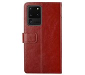 Foxdock Estuche para Samsung Galaxy S20 Ultra Phone Case Kickstand-Cartera de cuero duradera Carcasa de TPU a prueba de golpes Cubierta plegable de...