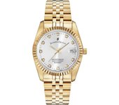 Jacque Du Manoir Nro.11 Relojes de acero inoxidable de oro para mujer Acero/oro One Size