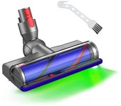 Para V7 V8 V10 V11 V15 Reemplazo de vacío Accionamiento directo con detección de polvo para pisos de madera Como se muestra