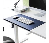 Almohadilla de escritorio Alfombrilla de escritura de oficina Almohadilla con protección de bordes Protector de escritorio de mesa de cuero antides...