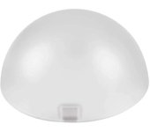 Difusor de cúpula AK-R11 compatible para cabezal de flash redondo Godox H200R Godox V1 Flash Series V1-S V1-N V1-C AD200 Pro AD200 Blanco
