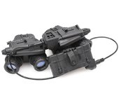Fma Gpnvg 18 Gafas de visión nocturna Accesorios para casco Nvg Modelo ficticio con lente de trabajo y cable BK