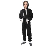 A2Z 4 Kids Niños Niñas Niños A2Z Onesie One Piece Contrast Fleece Sudadera con capucha Todo en Uno Mono Blanco 11-12 Years