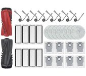 Para Qrevo Curv / P20 Pro Robot Aspirador Hepa Filtro Fregona Paño Bolsas de polvo Accesorios Piezas de repuesto Como se muestra