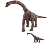 Figura de dinosaurio Brontosaurus y Brachiosaurus Juguetes, Figura Modelo juguete marrón