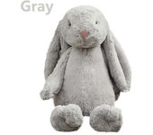 Stuffed Animals 30cm Peluche oreja larga Conejo Peluche Peluche Peluche Sleeping Lindo Conejito Dibujos animados Animales Muñecas Niños Bebé Regalo...