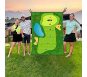 El juego de golf casual, las colchonetas de golpeo de golf, las colchonetas de práctica de interior al aire libre para adultos y el juego de golf f...