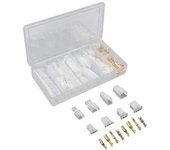 200 Pcs 2.8mm Conector de cable automotriz 2/3/4/6 Pin eléctrico macho y hembra cable terminal Conne