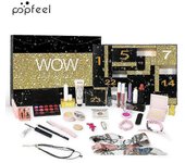 Elrachen Calendario de Adviento de Navidad 2024 Belleza - Set de maquillaje Calendario de Adviento de Navidad | Calendario de maquillaje de 24 días...