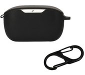 Carcasa antiarañazos respetuosa con la piel para funda antideslizante para auriculares JBL Wave Buds Negro
