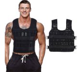 Chaleco de pesas de ejercicio ajustable de 30 kg para boxeo, carrera y entrenamiento con pesas