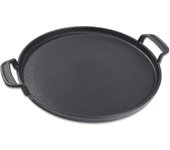 Plancha redonda de 30 cm para parrillas de carbón Weber de 57 cm, sistema de barbacoa Weber Gourmet, Weber One-Touch, fundición I