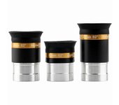 3PCS/SET 1.25 pulgadas 62 grados 4mm 10mm 23mm Telescopio astronómico Conjunto de combinación de ocular gran angular asférico Como se muestra