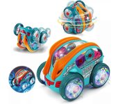 Coche Speedlite Dynamic Gear-Powered con Luces LED, Coches de Juguete Iluminados para Niños