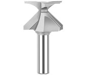 R18 / R30 Broca de enrutador de carpintería de vástago de 1/2 pulgada Brocas de enrutador de doble flauta Fresa para herramientas manuales de mader...