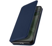 Avizar Funda plegable para soporte para tarjeta magnética iPhone XS Max y soporte de video Bleu Nuit