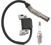 595304 Bobina de encendido Magneto Armature, para Bs 799650 592841 795315 17hp 17.5hp 19.5hp 20hp Intek Ohv Motor Poulan Craftsman Mtd Troy-bilt Co...