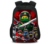 Niños Cartoon Ninjago Mochila Niños Nuevos Adolescentes Escuela Mochila Para Niñas Niños Mochila Mochila C23 9