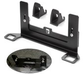 Soporte de montaje en asiento de seguridad para automóviles Pestillo de acero universal para conector de cinturón ISOFIX Pestillo de soporte de cin...