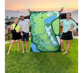 El juego de golf casual, las colchonetas de golpeo de golf, las colchonetas de práctica de interior al aire libre para adultos y el juego de golf f...