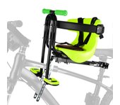Asiento de seguridad para bicicleta para niños LIXADA, asiento acolchado para niños, asiento de bicicleta para niños de montaje delantero para 8 m ...