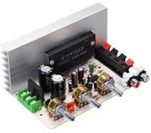Placa amplificadora de potencia de audio estéreo dual AC15-18V de 50 W + 50 W 2.0 canales STK Serie de película gruesa Amplifie Color de la foto
