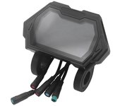 Tablero de instrumentos de pantalla LCD de scooter eléctrico de 48 V para KuKirin G2 PRO Pantalla LCD Medidor digital Scooter Acc Negro
