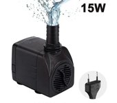 Bomba sumergible, bomba de fuente 15w 800l / h con 12 S Led S para piscina de fuente en estanque tanque Rium (con enchufe) Enchufe de la UE 65W