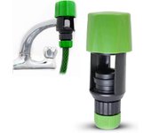 Conector universal de grifo de agua a manguera de jardín, conectores de ajuste rápido, mezclador, adaptador de grifo de baño de cocina, paquete de ...