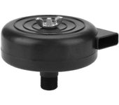 Silenciador de filtro de compresor de aire de 2 piezas, 16 mm 3/8pt rosca macho de plástico Compresor de aire Filtro de admisión Silenciador silenc...
