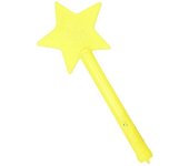 Varita iluminada de juguete LED varillas luminosas varitas mágicas con 3 modos de luz para bodas Amarillo